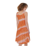 Salmon Fillet Print Women's Sleeveless Dress