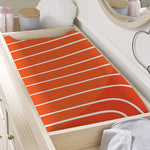 Salmon Print Changing Pad Cover
