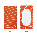 Salmon Print Changing Pad Cover