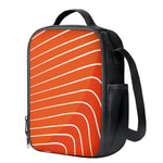 Salmon Print Crossbody Lunch Bag