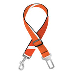 Salmon Print Dog Seat Belt