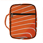 Salmon Print Front Pocket Bible Bag