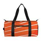 Salmon Print Gym Bag