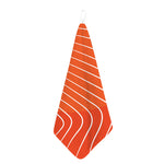 Salmon Print Hand Towel