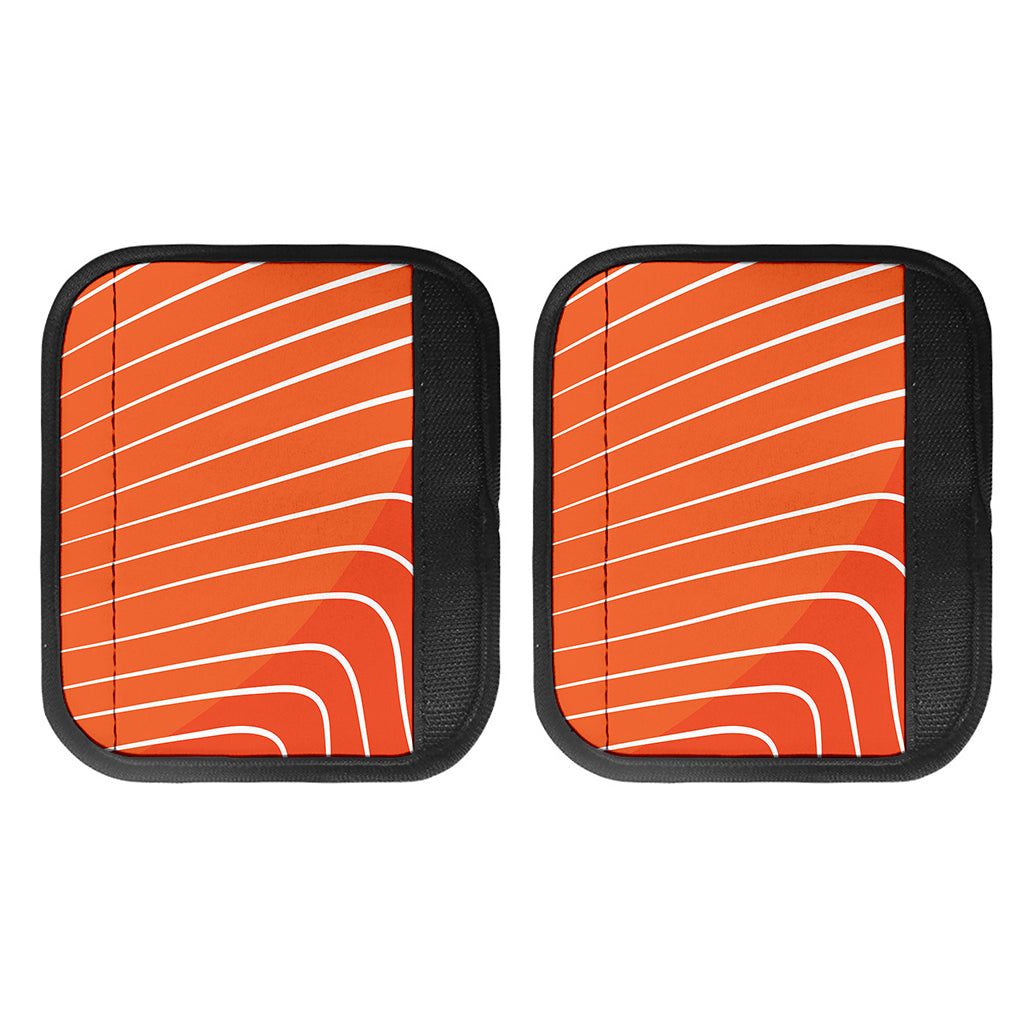 Salmon Print Handle Covers