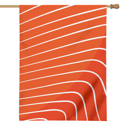 Salmon Print House Flag