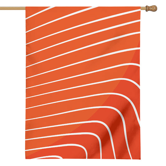 Salmon Print House Flag