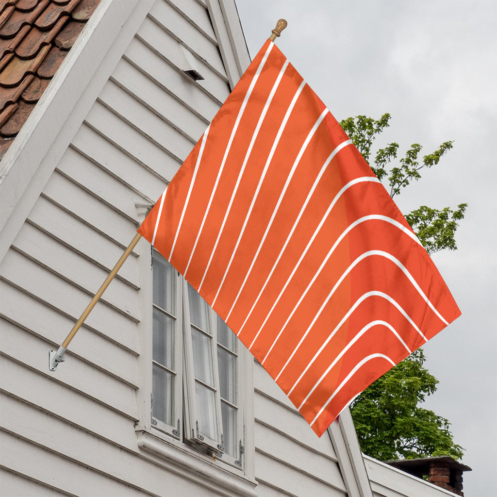 Salmon Print House Flag