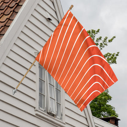 Salmon Print House Flag