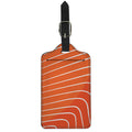 Salmon Print Luggage Tag