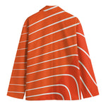 Salmon Print Men's Cotton Blazer