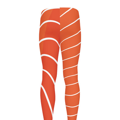 Salmon Print Men's leggings