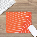 Salmon Print Mouse Pad