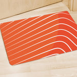 Salmon Print Polyester Doormat