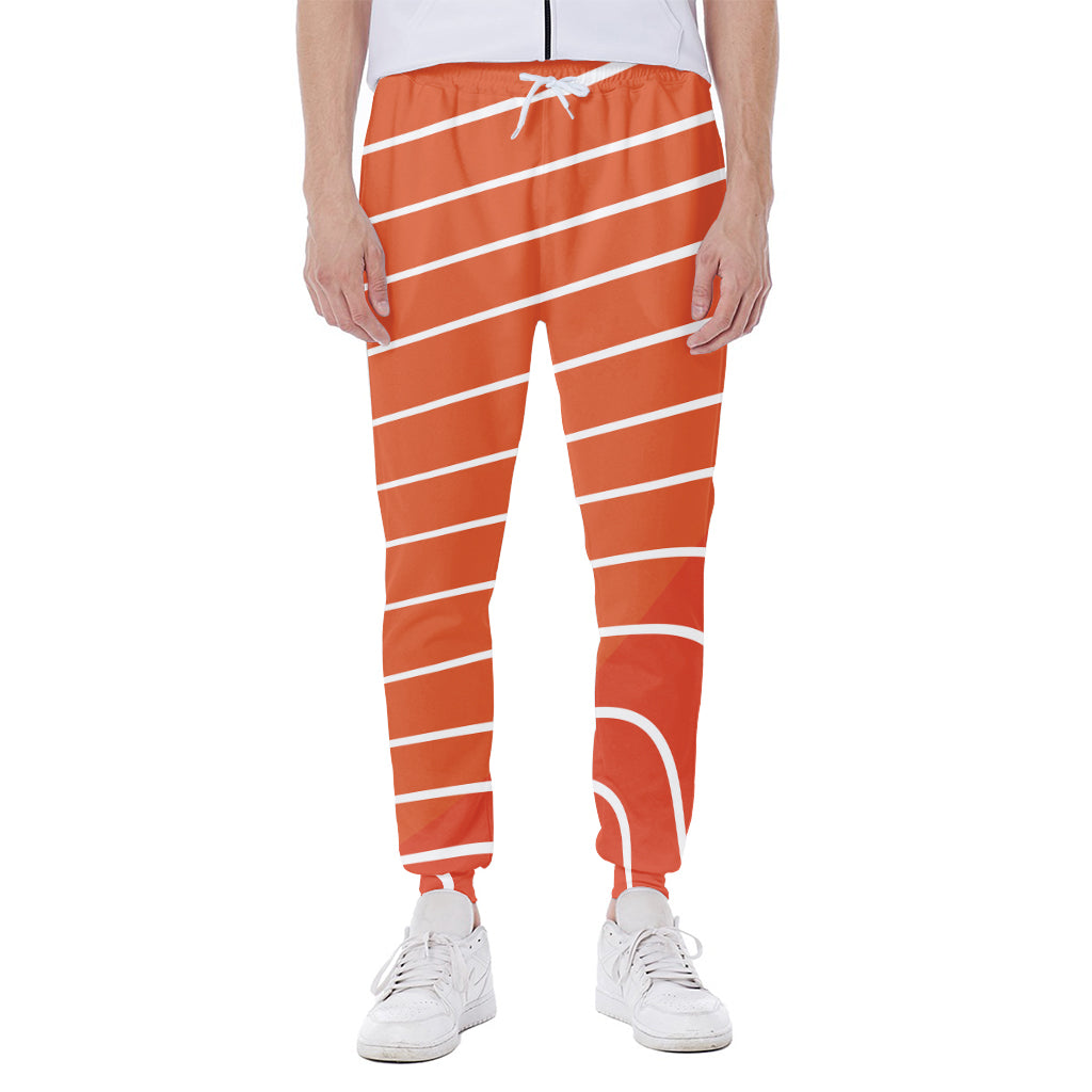 Salmon Print Scuba Joggers