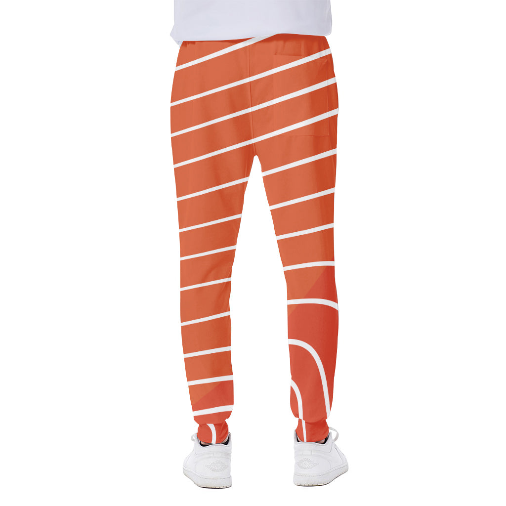 Salmon Print Scuba Joggers
