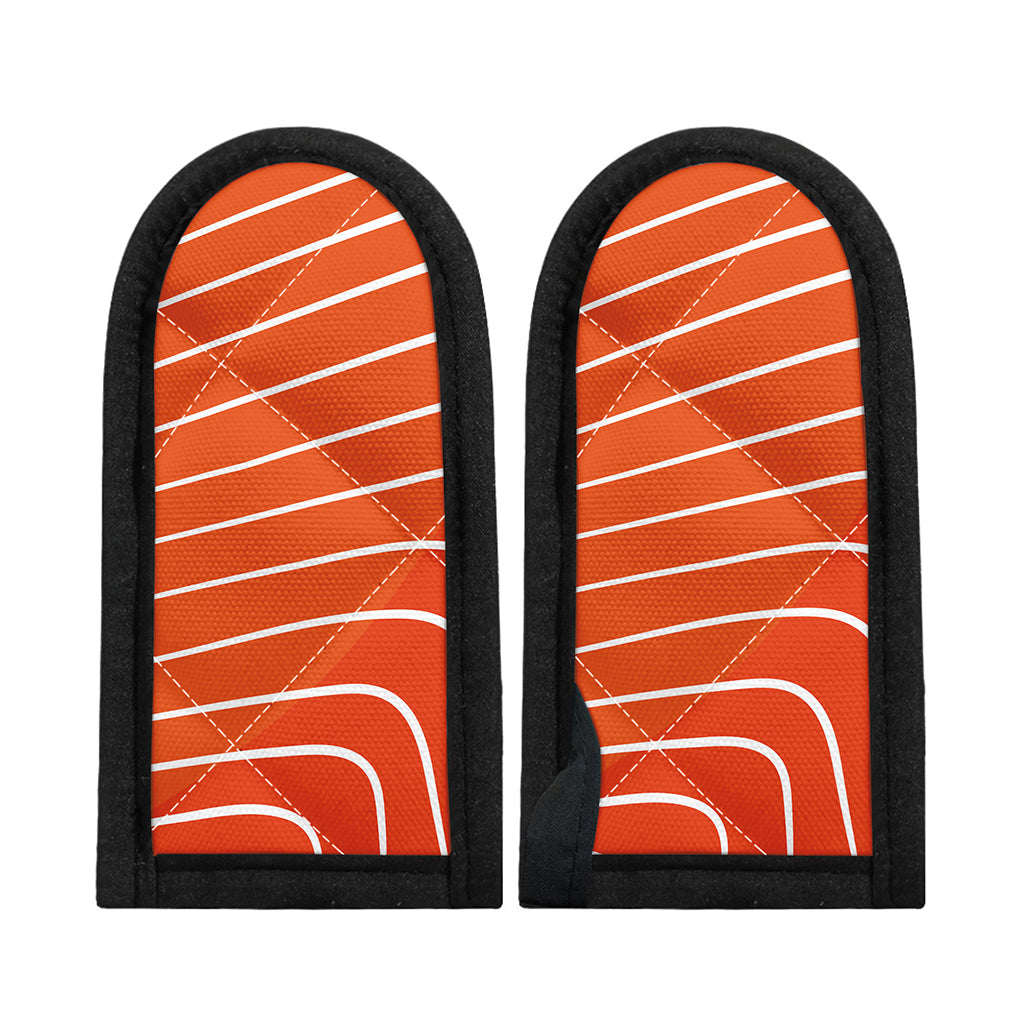 Salmon Print Skillet Handle Cover