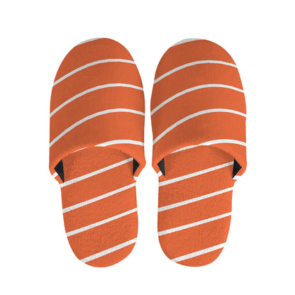 Salmon Print Slippers