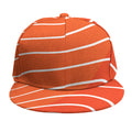 Salmon Print Snapback Cap