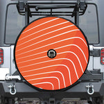 Salmon Print Tire Cover With Camera Hole