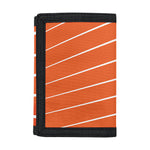 Salmon Print Trifold Wallet