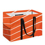 Salmon Print Utility Tote Bag
