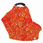 Salmon Roe Print Baby Seat Cover