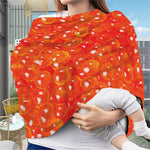 Salmon Roe Print Baby Seat Cover