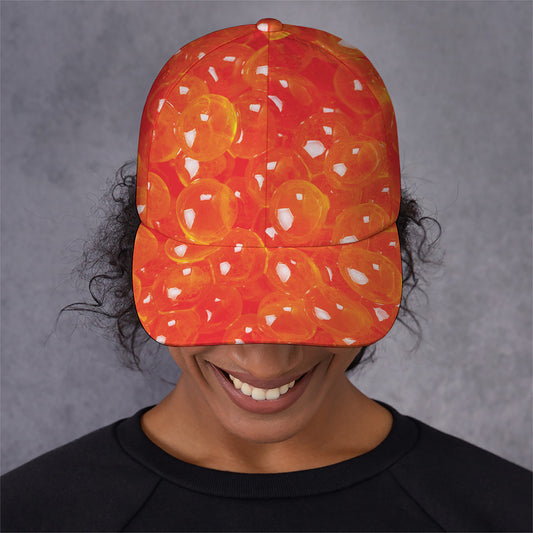 Salmon Roe Print Baseball Cap
