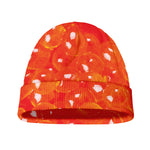 Salmon Roe Print Beanie