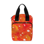 Salmon Roe Print Bible Tote Bag