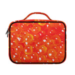 Salmon Roe Print Briefcase Bible Bag