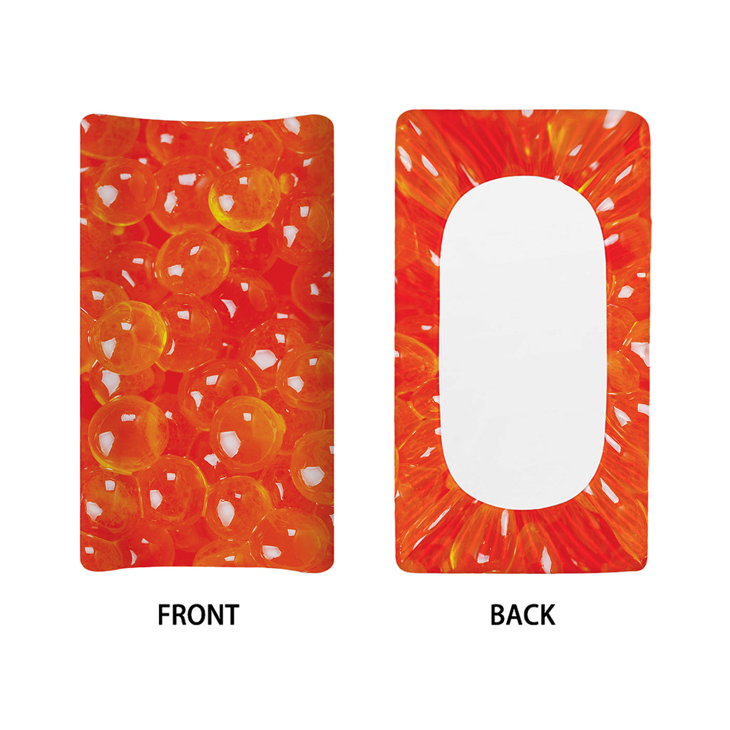 Salmon Roe Print Changing Pad Cover