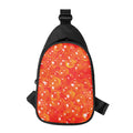 Salmon Roe Print Sling Bag