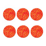 Salmon Roe Print Coaster Set