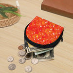 Salmon Roe Print Coin Purse