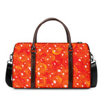 Salmon Roe Print Duffle Bag