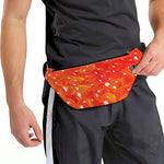 Salmon Roe Print Fanny Pack