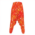 Salmon Roe Print Hammer Pants