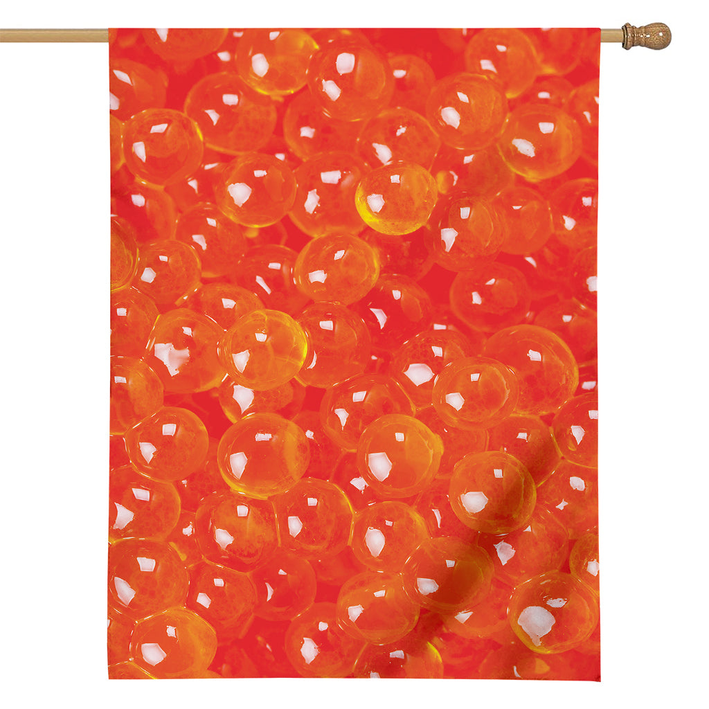 Salmon Roe Print House Flag