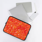 Salmon Roe Print Laptop Sleeve