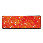 Salmon Roe Print Long Kitchen Mat