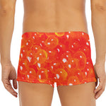 Salmon Roe Print Men's Short Boxer Briefs