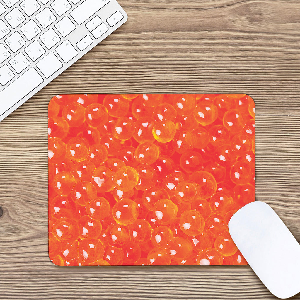 Salmon Roe Print Mouse Pad