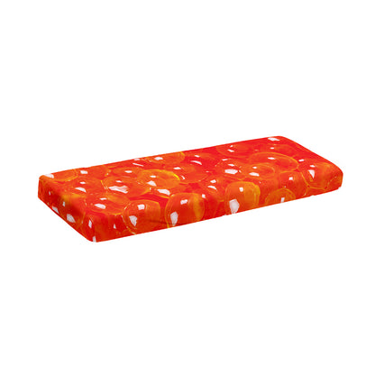 Salmon Roe Print Piano Keyboard Cover