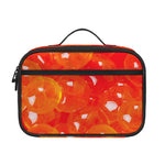 Salmon Roe Print Portable Lunch Bag