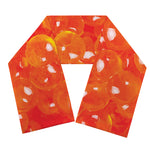 Salmon Roe Print Scarf