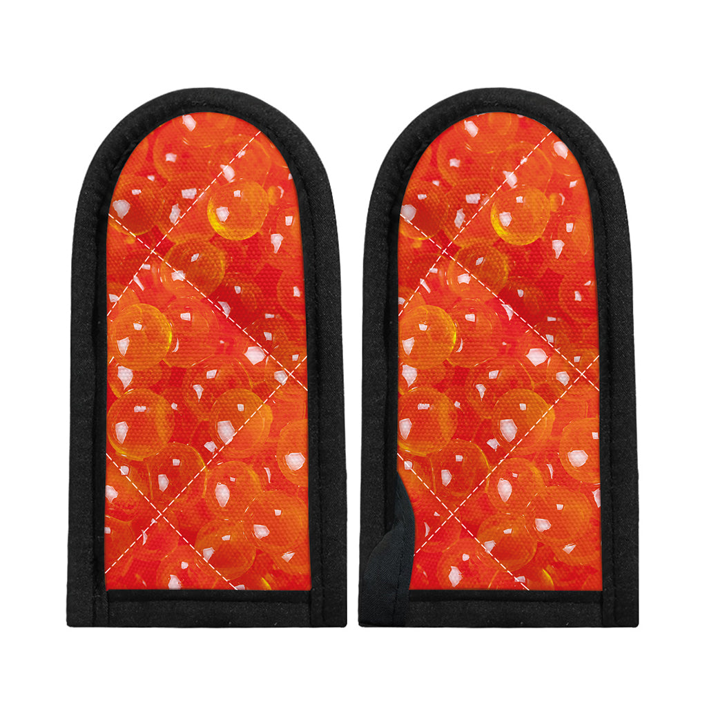 Salmon Roe Print Skillet Handle Cover