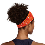 Salmon Roe Print Sports Headband