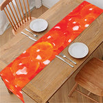 Salmon Roe Print Table Runner